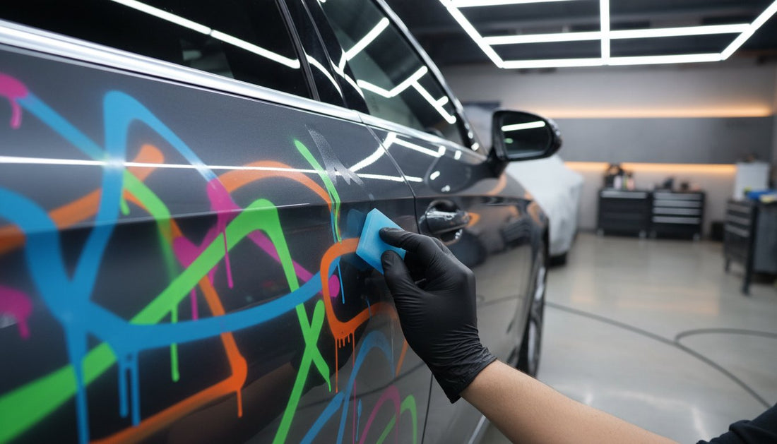 The Best Way to Get Spray Paint Off a Car: A Professional Decontamination Guide