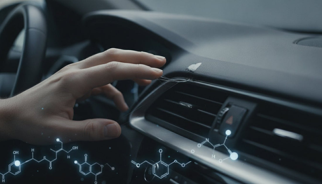 Why Is My Car Interior Sticky? The Engineering Guide to Polymer Degradation