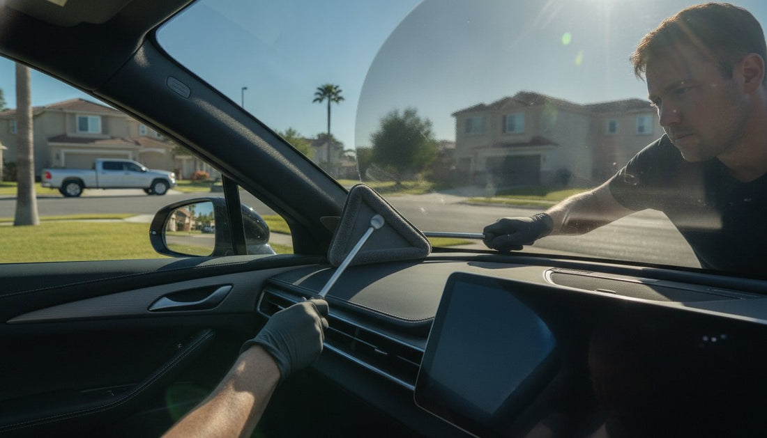 How to Clean the Inside of a Windshield: An Engineering Approach to Optical Clarity
