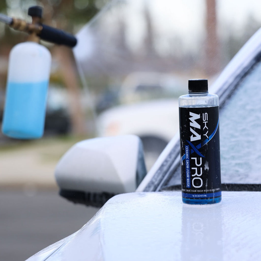 Ceramic Snow Foam Car Wash Shampoo High-Gloss Hyper Foaming Ceramic Car Wash Soa