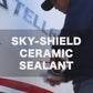 Sky-Shield Ceramic Wax Protectant/Sealant Contains 6 Different Synthetic Nano-Polymers High Gloss Shine Up-To 12 Months Protection