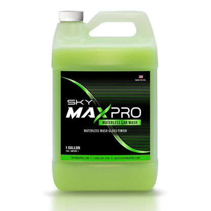Waterless Car Wash Spray on Wipe Clean with Ceramic finish